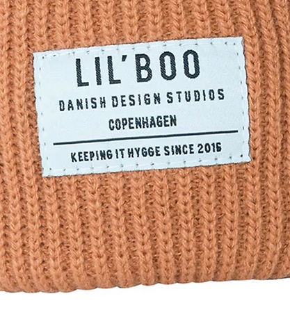Lil'Boo Copenhagen Mütze - Strick - Gemütlich Beanie - Aprikose