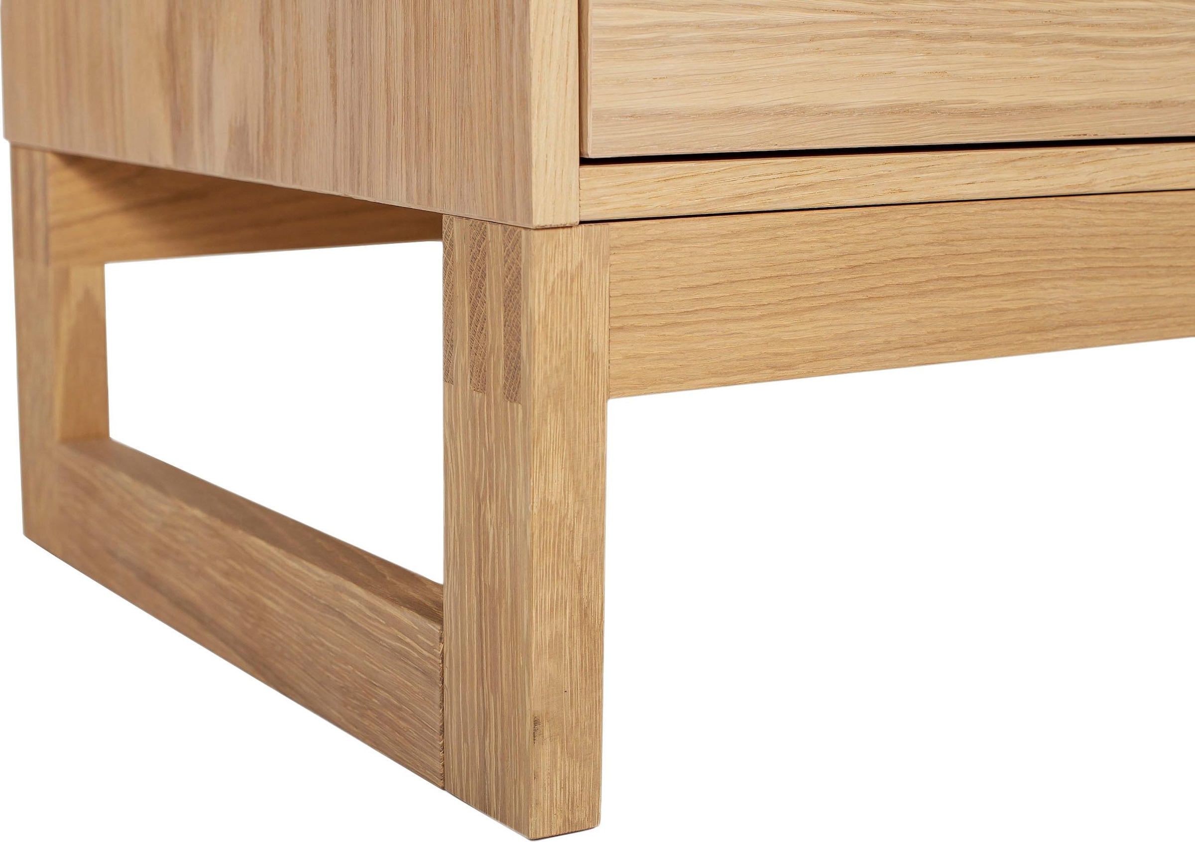 Woodman Schuhbank »Slussen« im skandinavian Design, Holzfurnier aus Eiche, FSC®-zertifiziert