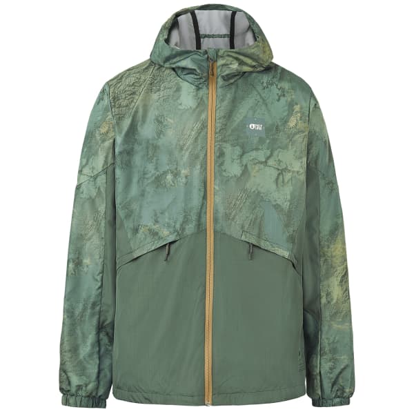 Veste randonnée PICTURE LAMAN PRINTED JKT GEOLOGY GREEN