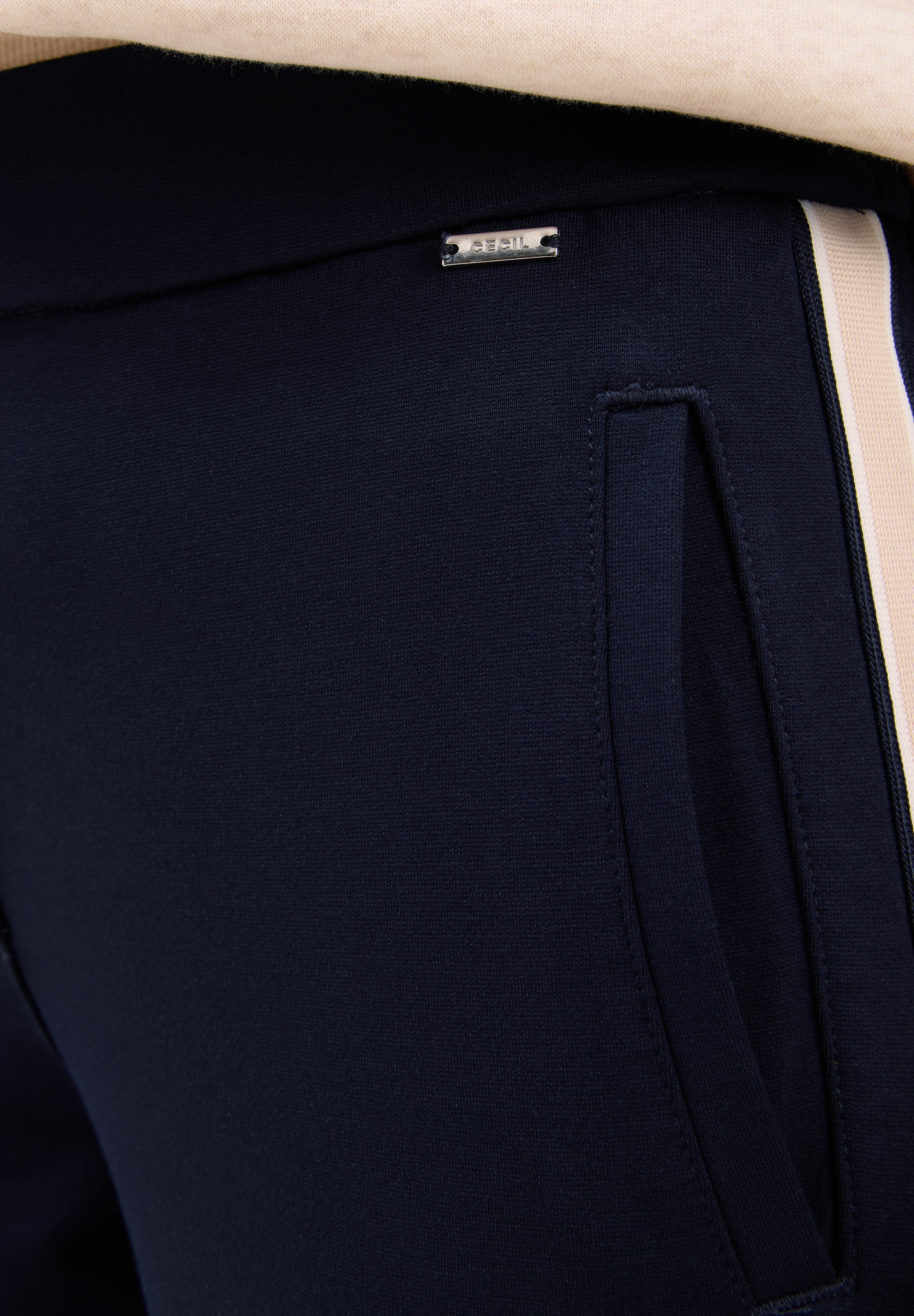 Cecil Stoffhose  mit Tape-Detail