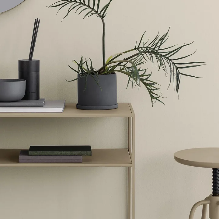 Blomus - Fera Konsolentisch, H 80 cm, stahlgrau