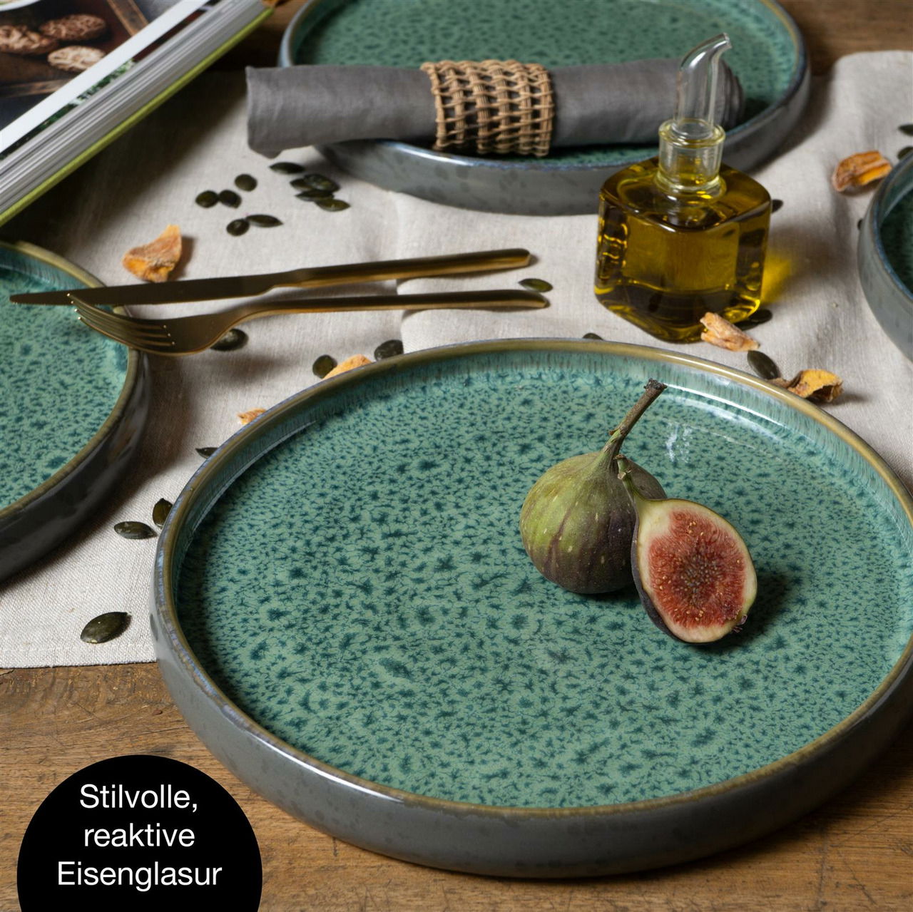 Moritz & Moritz Speiseteller 4-tlg. REACTIV