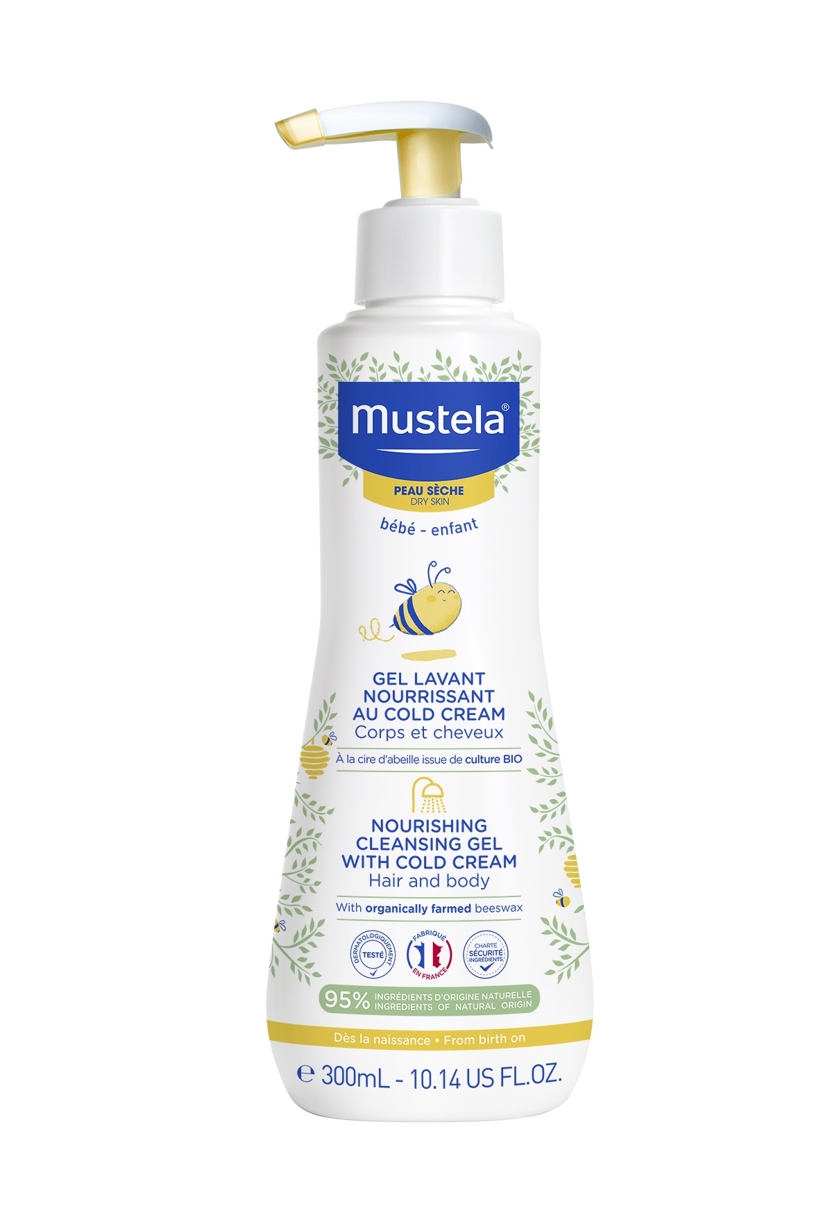 Mustela Wasgel Voedend (300 ml)