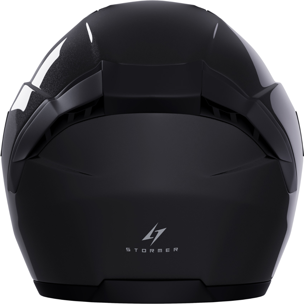 Stormer - Casque Run Noir Brillant