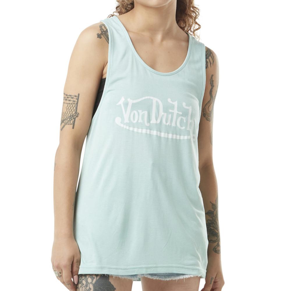 Von Dutch Débardeur Bleu Femme Von Dutch Basic