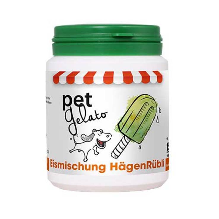 Petgelato Eismischung Hägenrübli Pulver vet. (für Tiere), 150 g