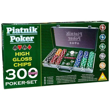 Piatnik Pokerkoffer mit 300 Chips