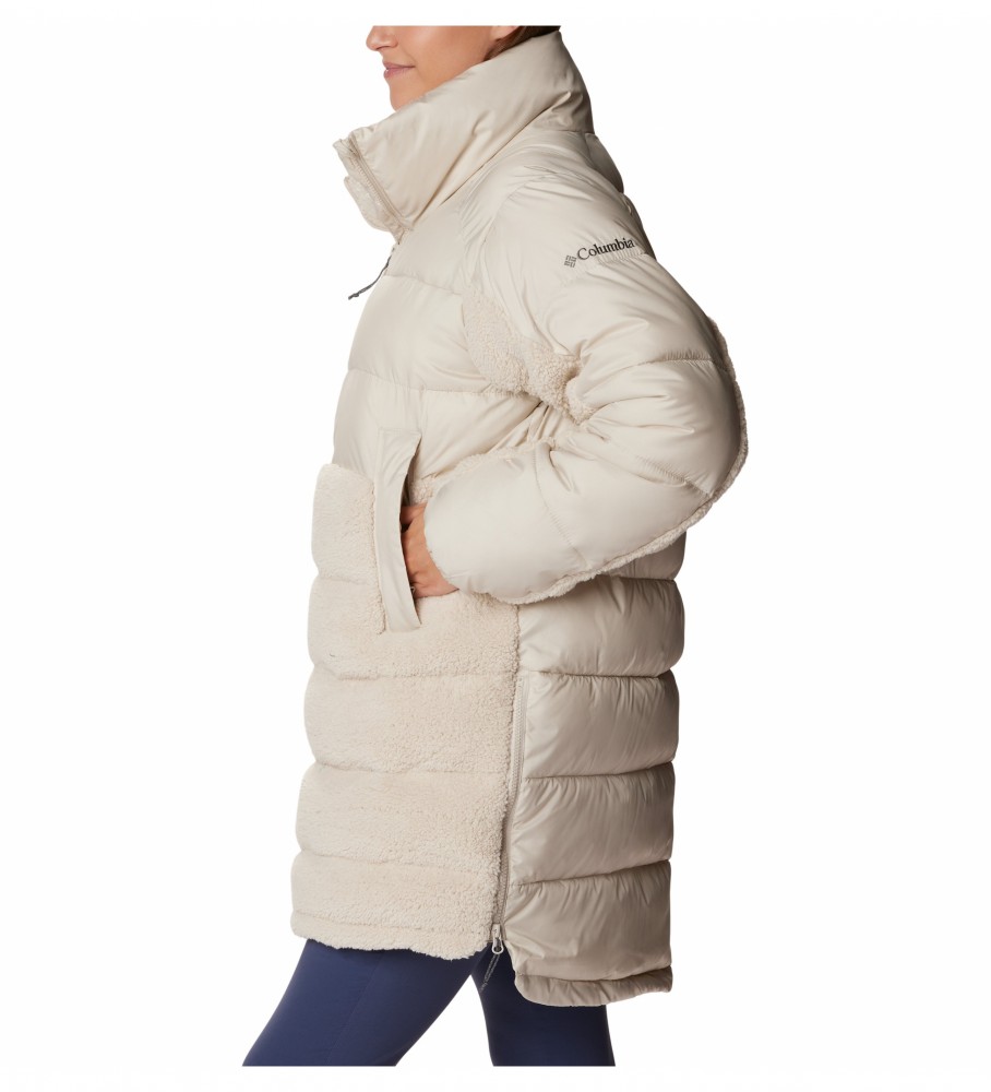Jaqueta acolchoada Columbia Leadbetter Point, bege