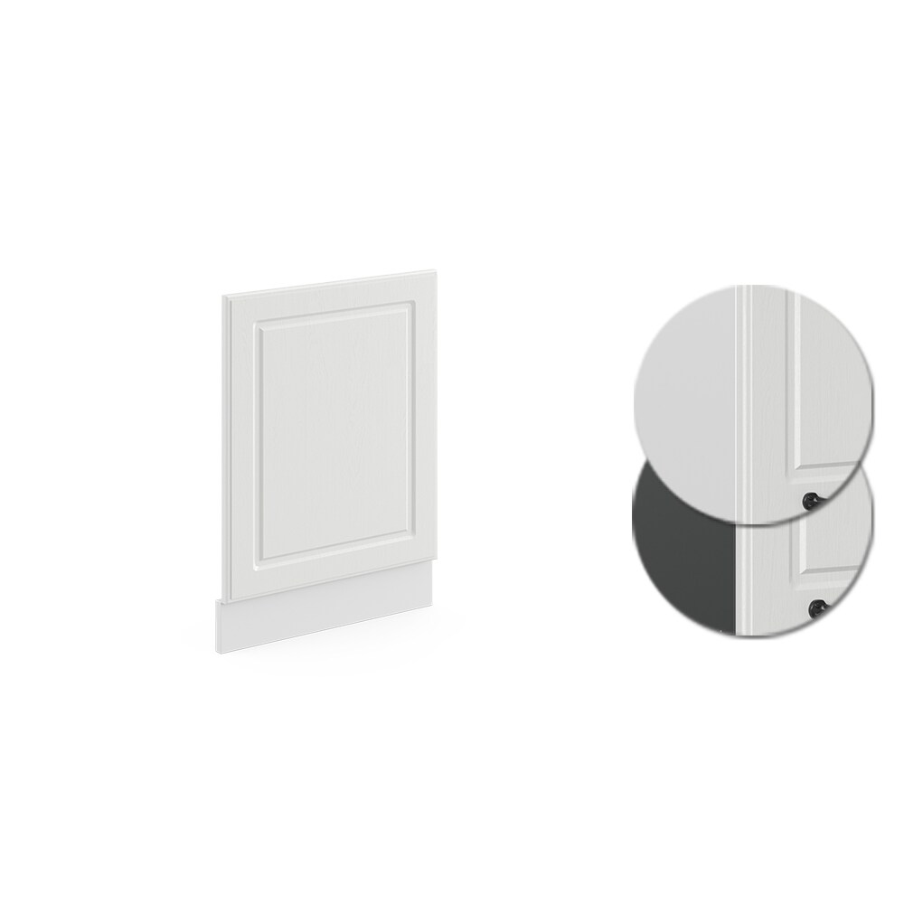 VICCO Geschirrspülerfront 45 cm Weiß Küchenschrank Blende Küchenzeile R-Line