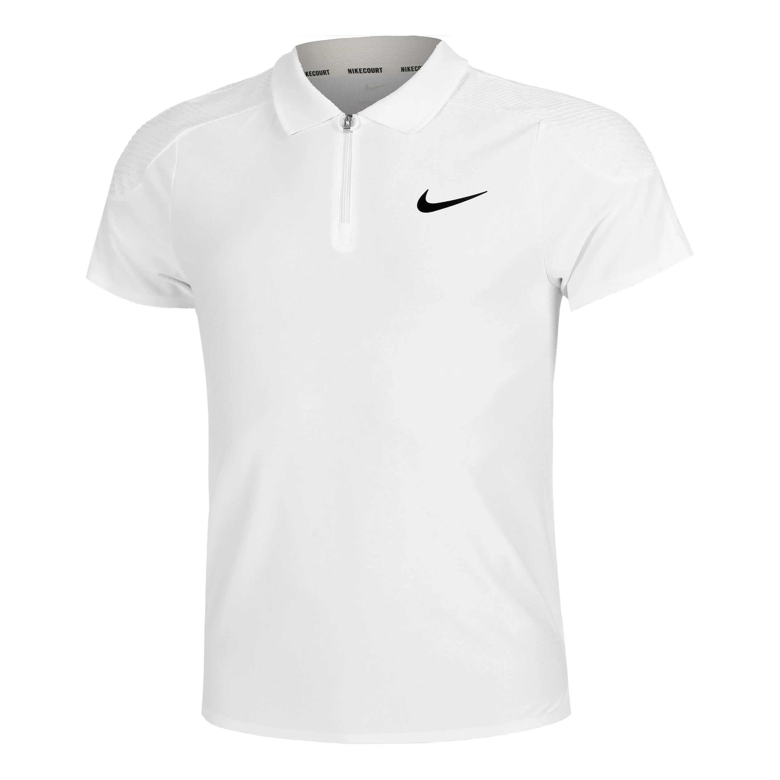 Nike Dri-Fit Court Advantage Polo Hommes - Blanc , Or