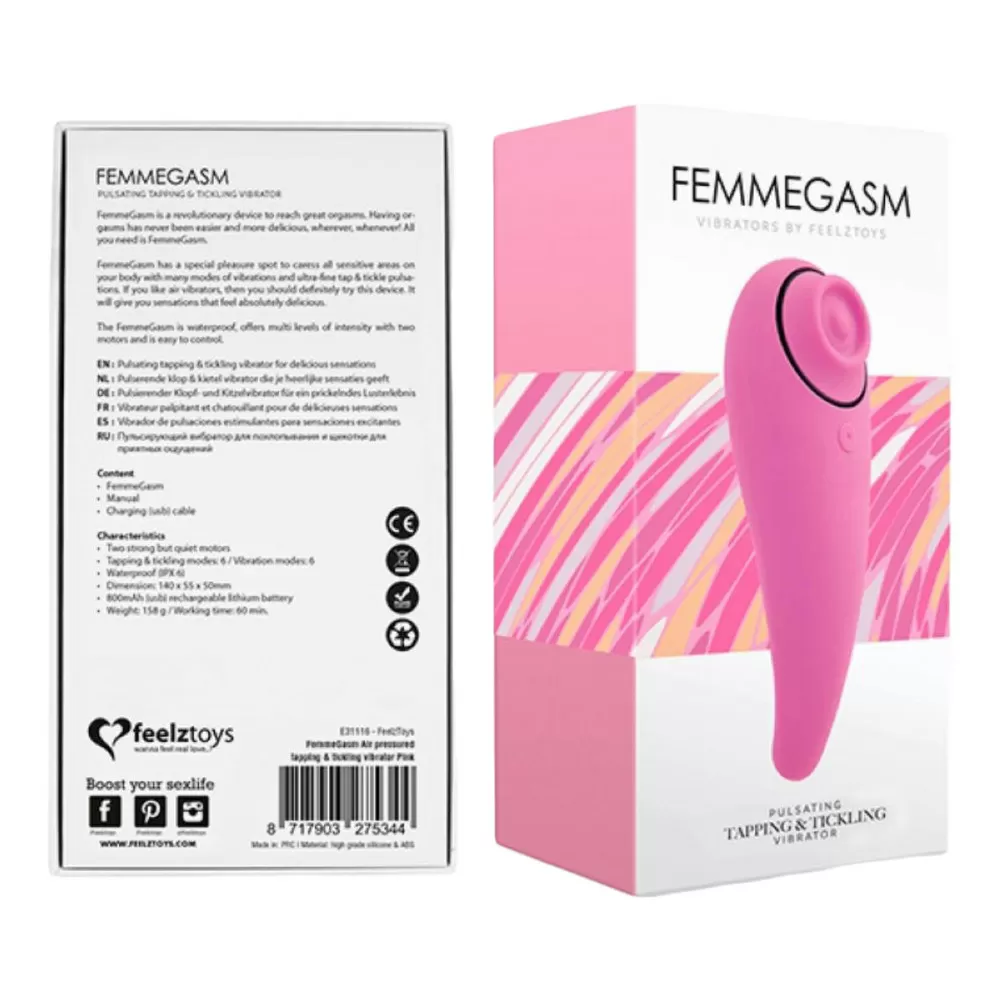 FeelsToyz FemmeGasm Tapping Vibrator