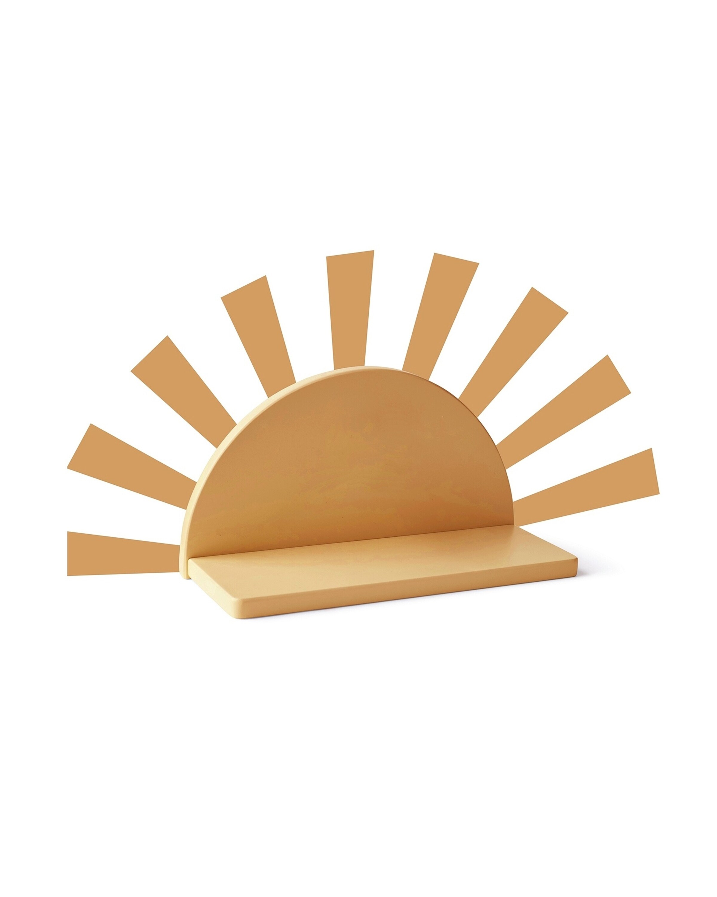 Kids Concept Regalbrett Sonne Star gelb