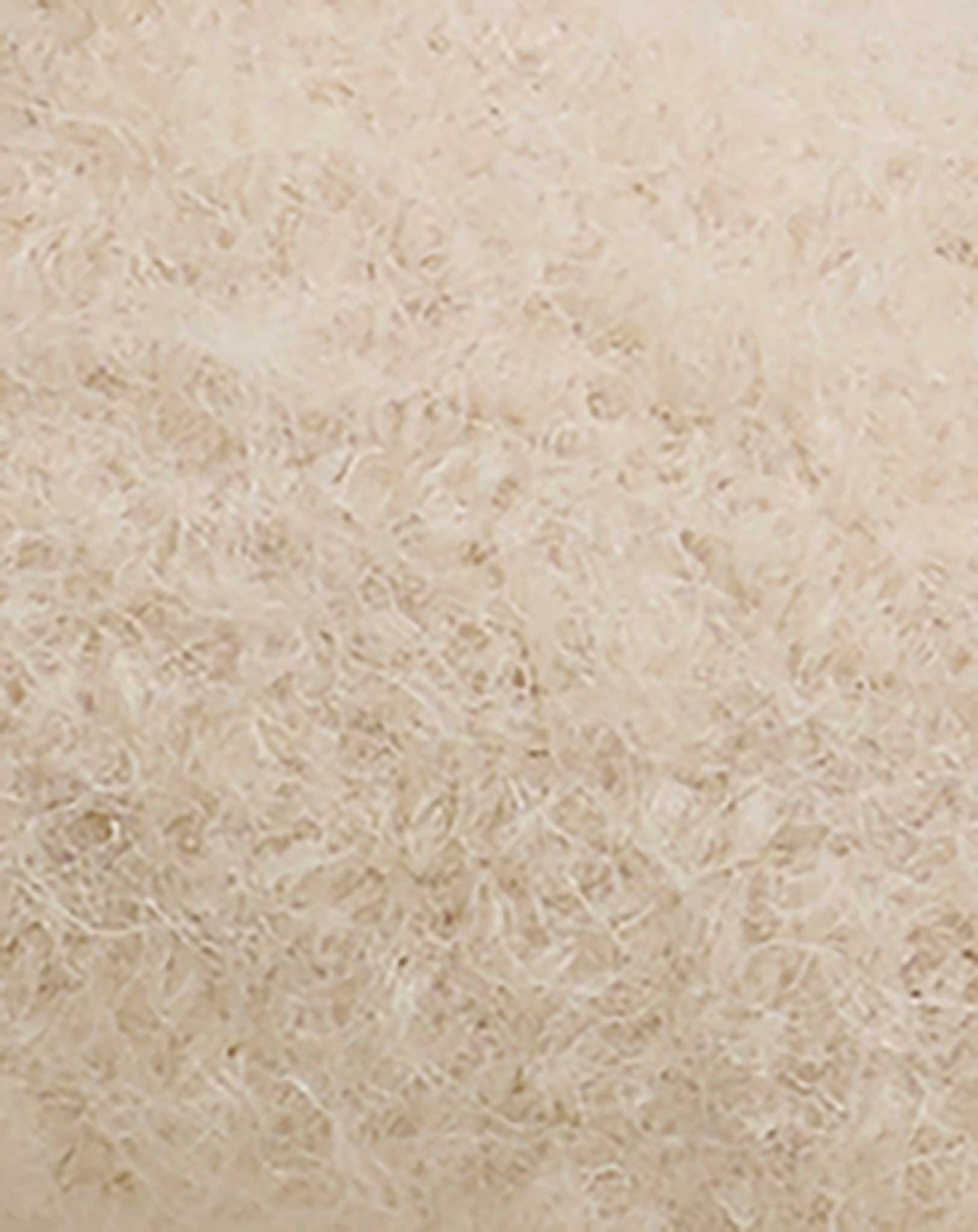 Klett-Hausschuhe WOOL BLUMEN in sandshell