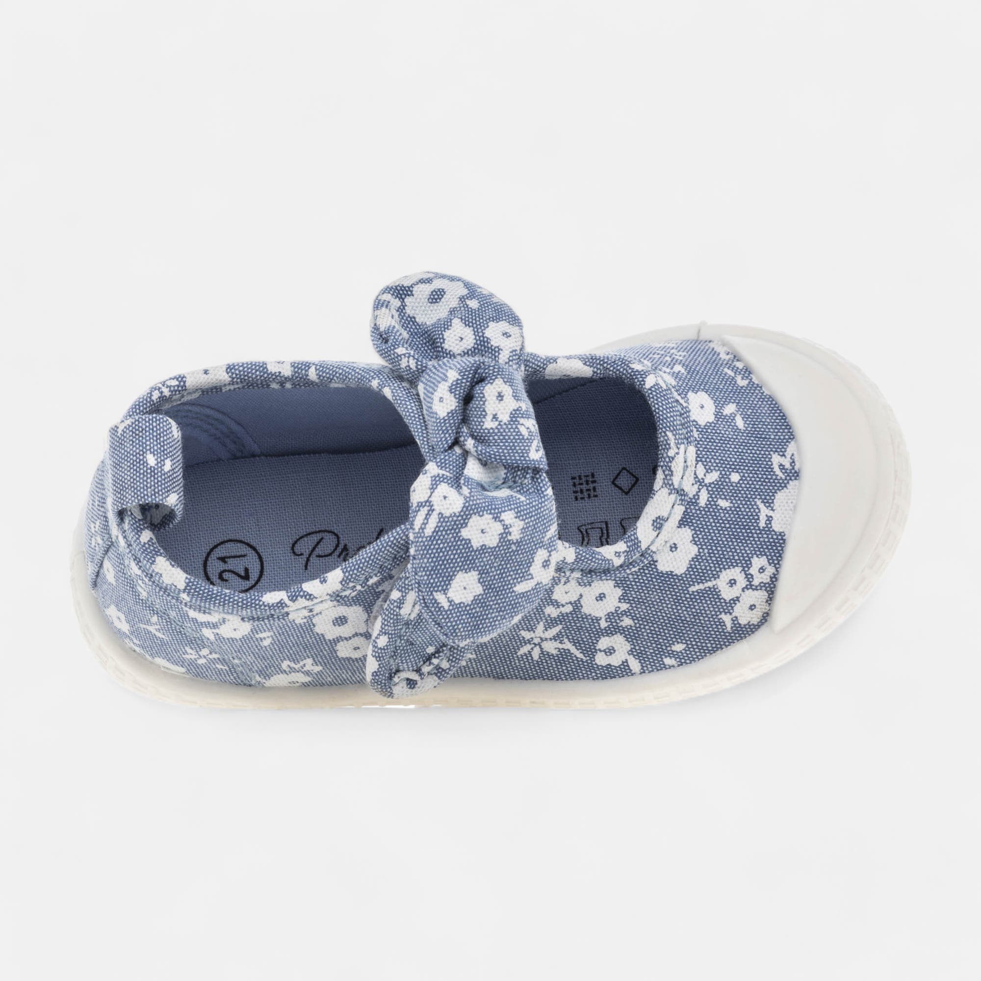 Baskets en toile Bébé fille jeans