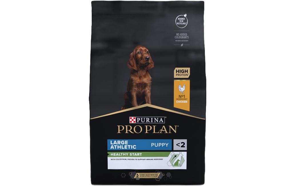Trockenfutter L Athletic Puppy Healthy Start Huhn, 12 kgAlleinfutter mit grosse Welpen