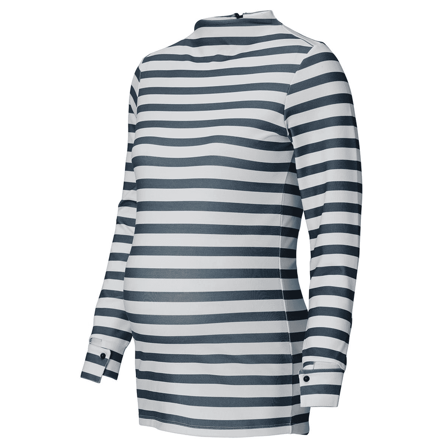 SUPERMOM Langarmshirt Black Striped
