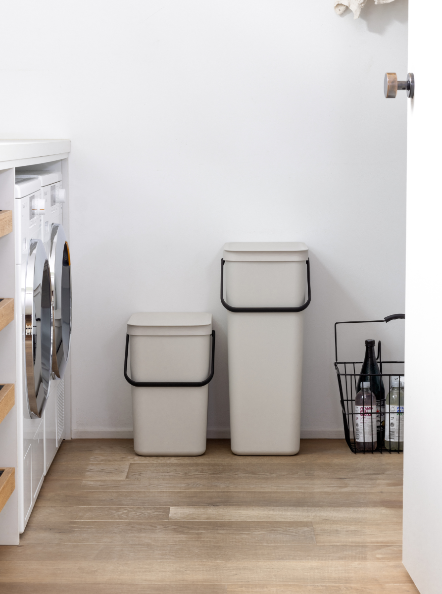 Sort & Go afvalemmer, 40 liter - Soft Beige