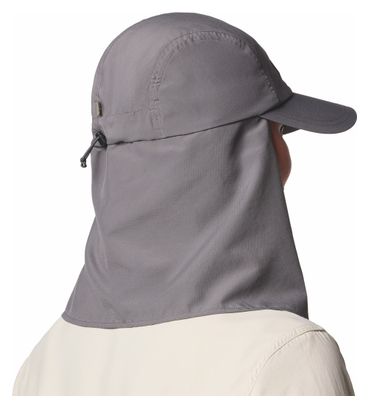 Casquette Protège-Nuque Columbia Skien Valley Gris Unisexe