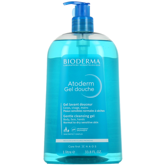 Gel douche Atoderm Bioderma - Peaux sèches