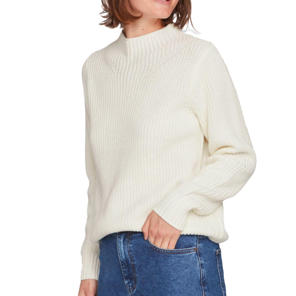 Vila Pull Blanc Femme Vila Vitasha
