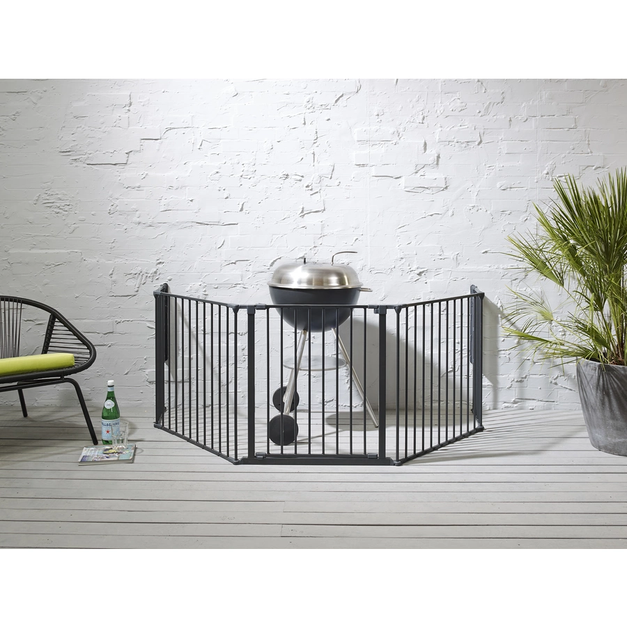 BabyDan Schutzgitter Flex L 90 - 223 cm, schwarz
