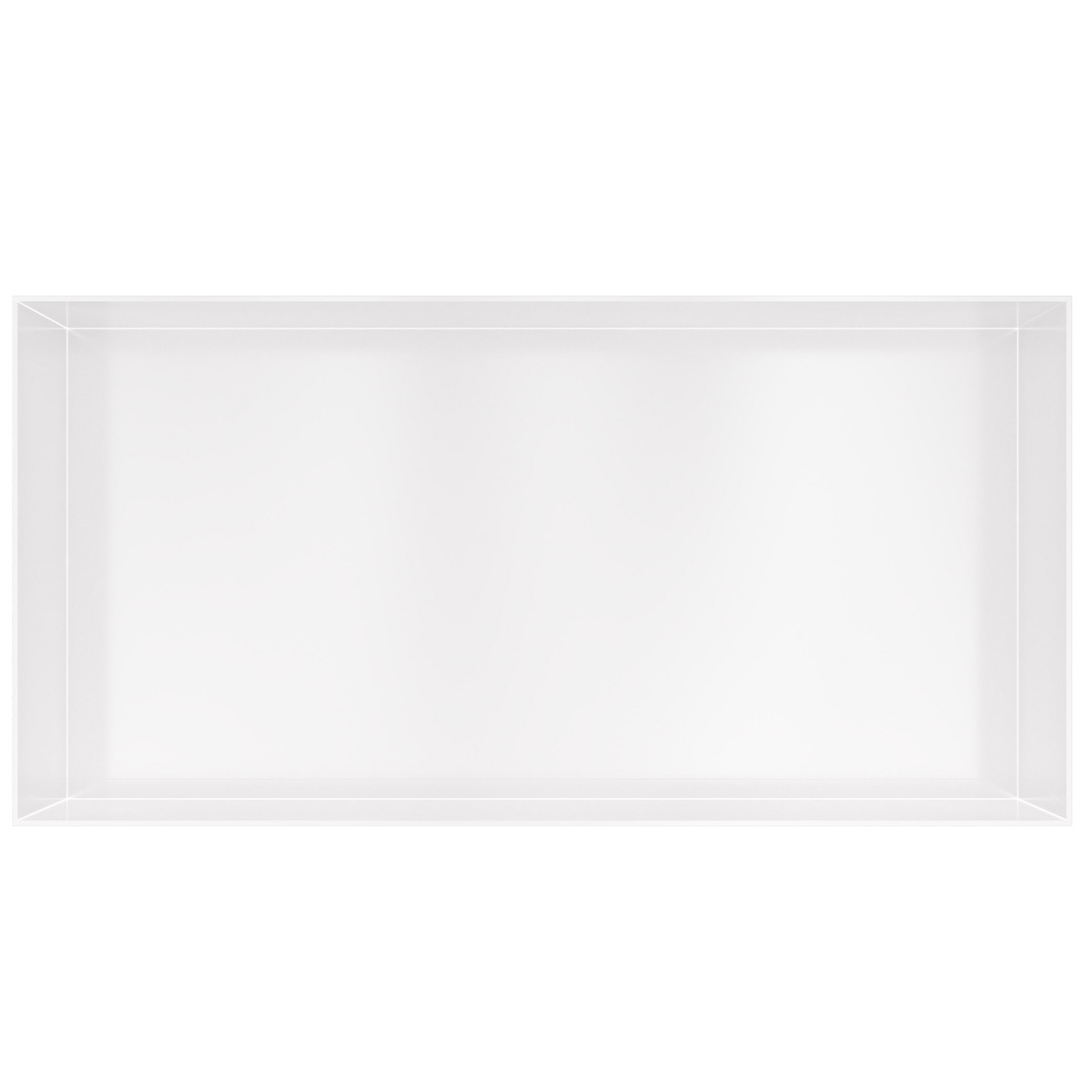 Hotbath &More frameless inbouwnis 30x60x10cm wit mat