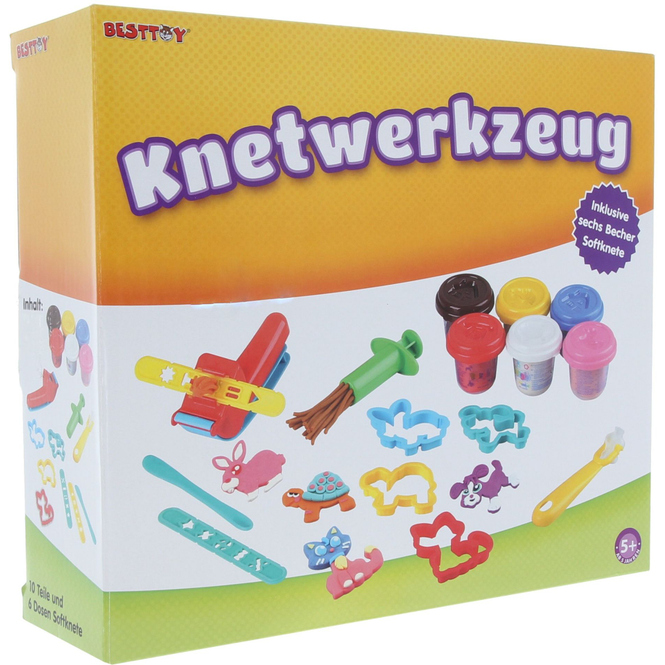 Besttoy - Knet-Set 16 Teile