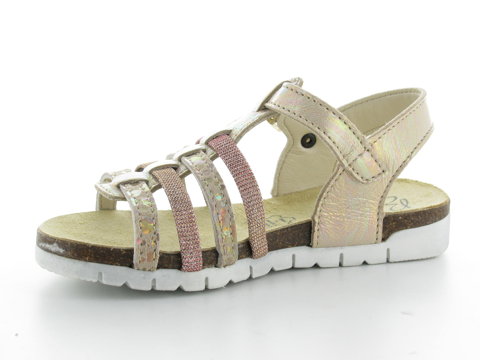 Bopy-EGERIA Cuir Beige Metal