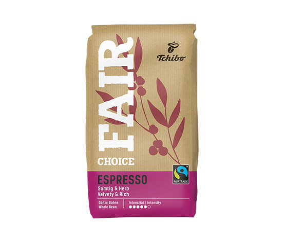 Fairchoice Probierset Espresso & Caffè Crema - 2 x 1 kg Ganze Bohne