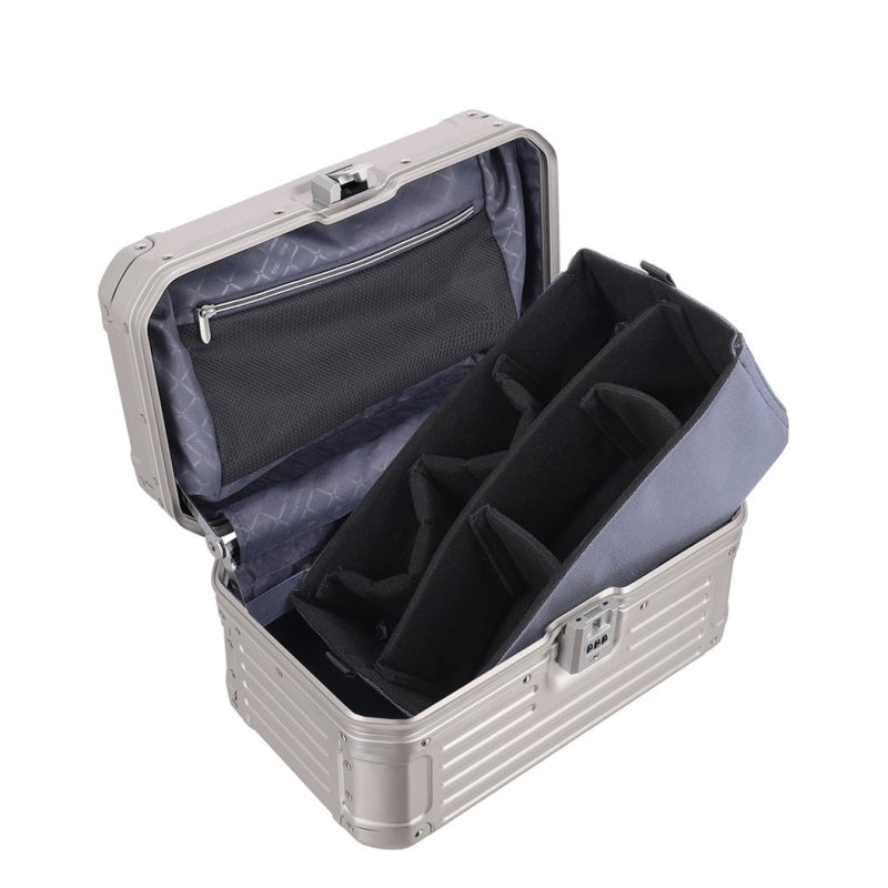 Travelite Beautycase Next Aluminium Silver
