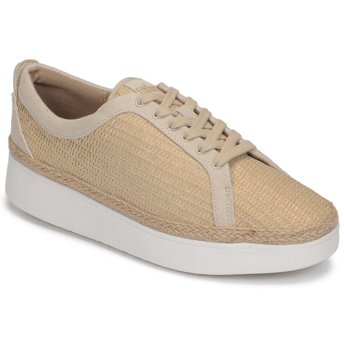 FitFlop - RALLY BASKET WEAVE SNEAKERS - Beige