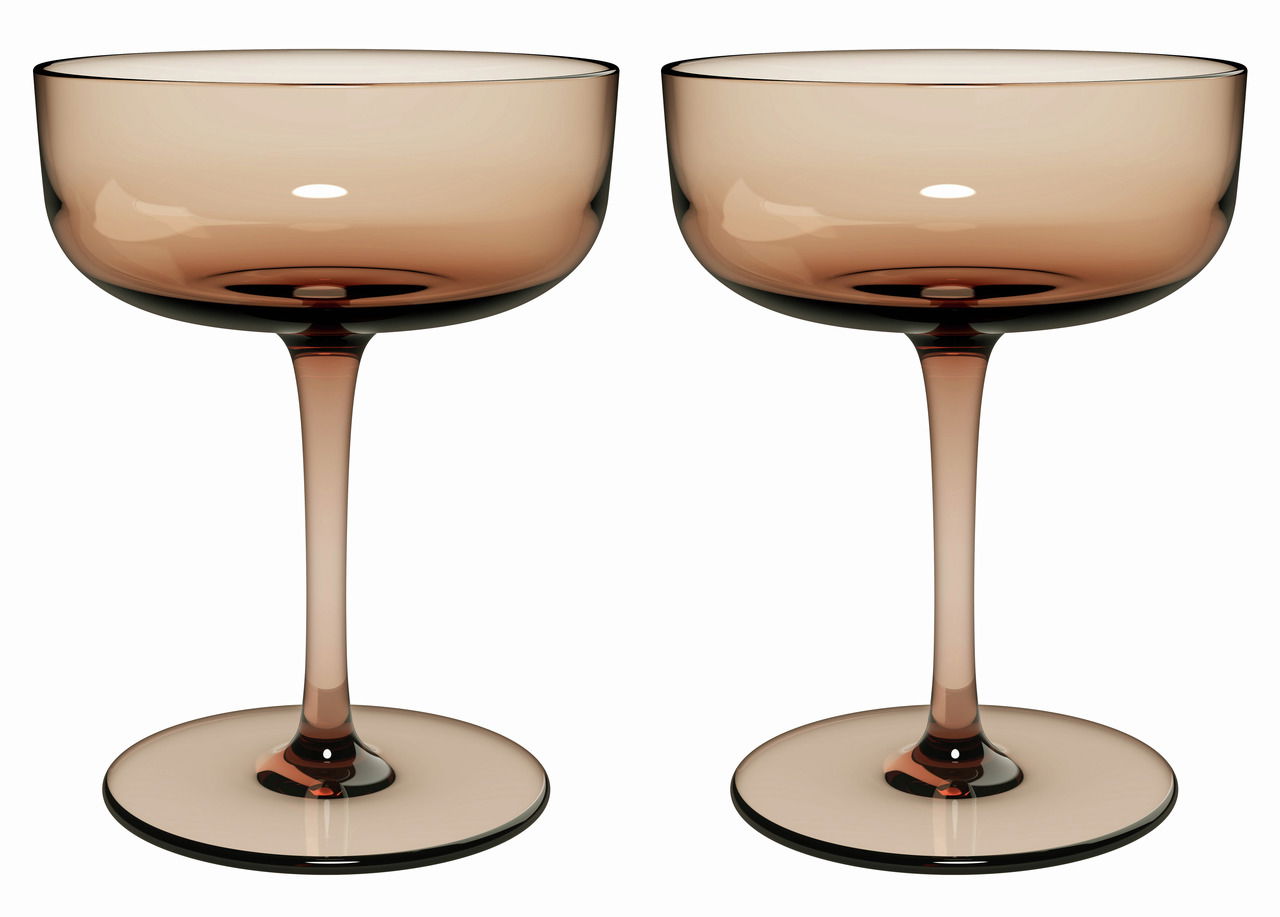 Like by Villeroy & Boch Sekt-/Dessertschale Set 2-tlg. LIKE CLAY