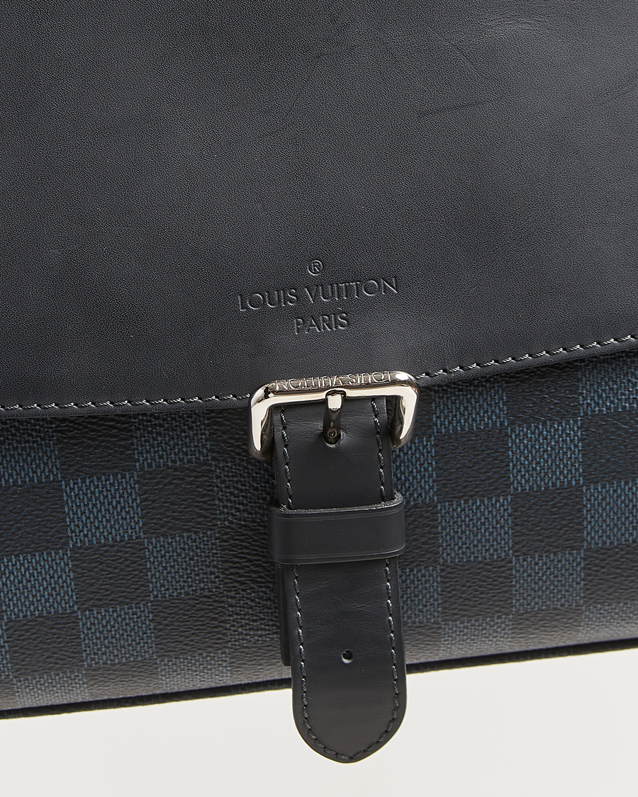 Louis Vuitton Pre-Owned Newport Messenger PM Damier Cobalt