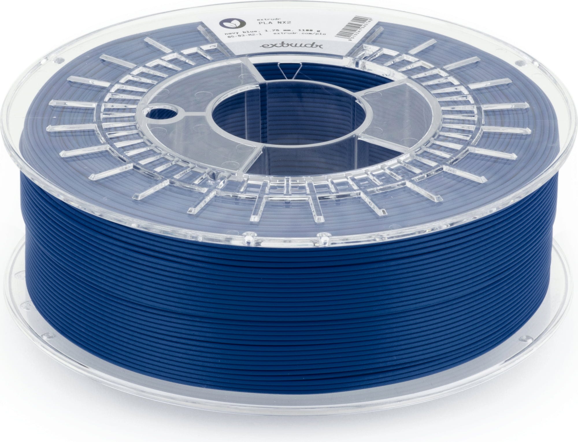 Extrudr  PLA NX2 Matt Blue Steel, 1,75 mm / 1000 g    Next Evolution PLA in Blue Steel
