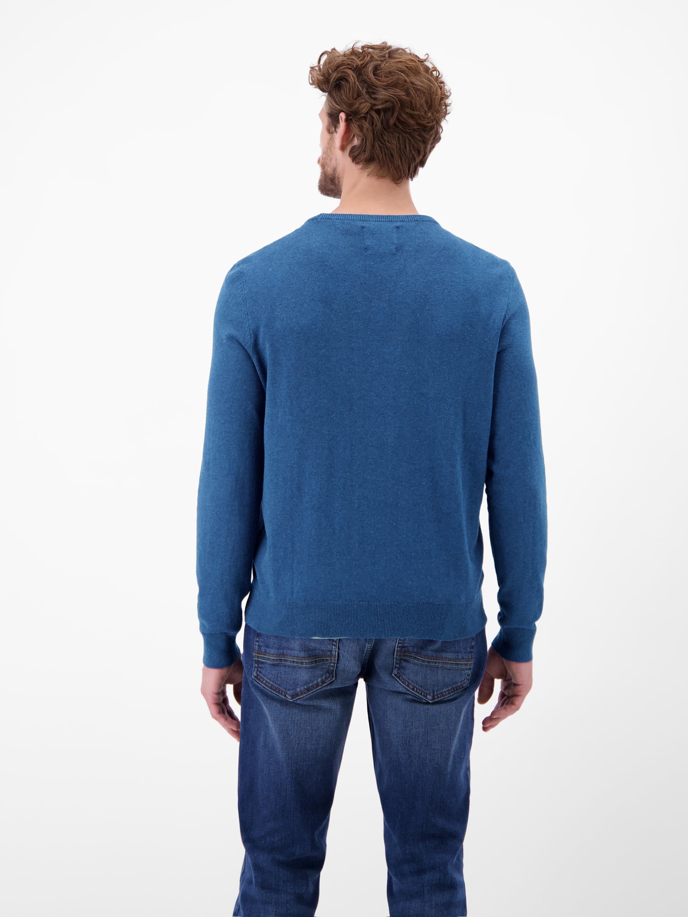 Herren Basic Strickpullover