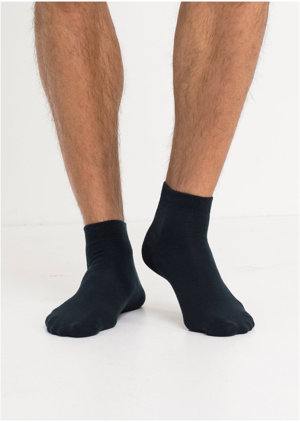 Lot de 10 paires de chaussettes courtes basiques avec coton