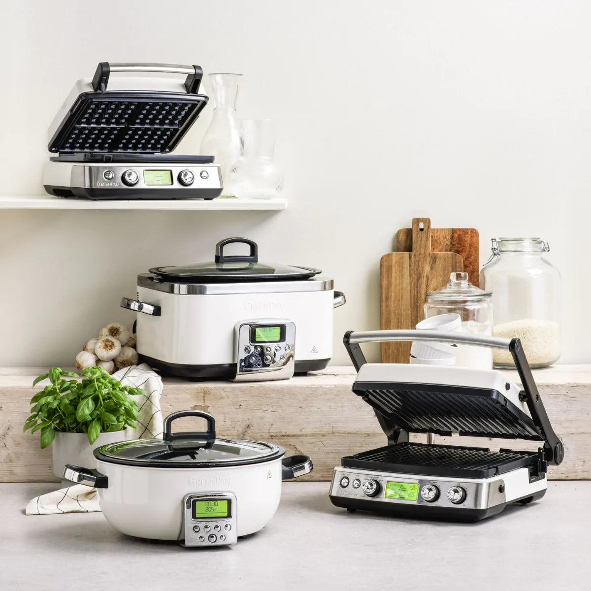 Greenpan Electricals Slow cooker 6L - Creme