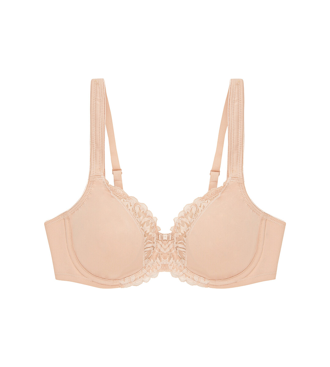 TRIUMPH<br>Sutiã Envolvente em Renda Moderna + Algodão