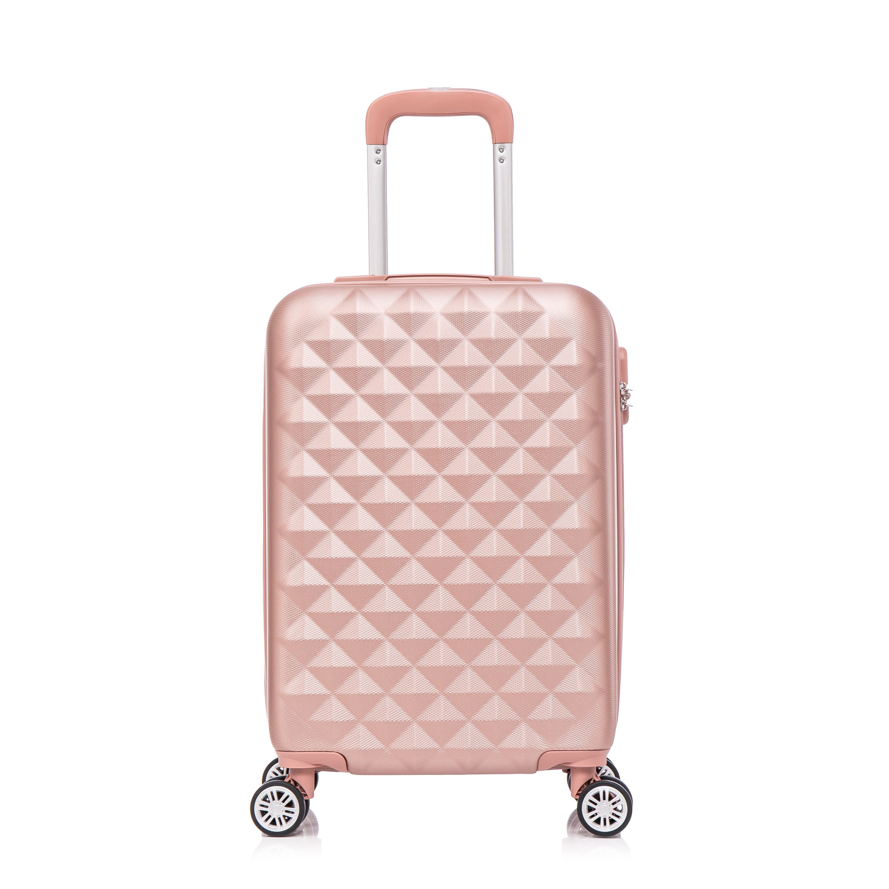 Reisekoffer Hartschalenkoffer AMY Grösse M roségold