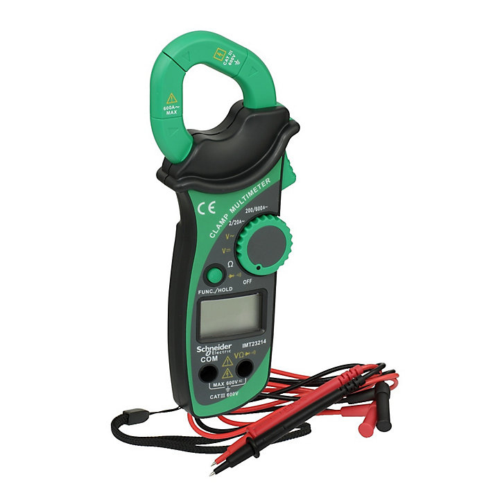 Pince de mesure ampèremétrique numérique Cat III 600 V Schneider Electric Thorsman