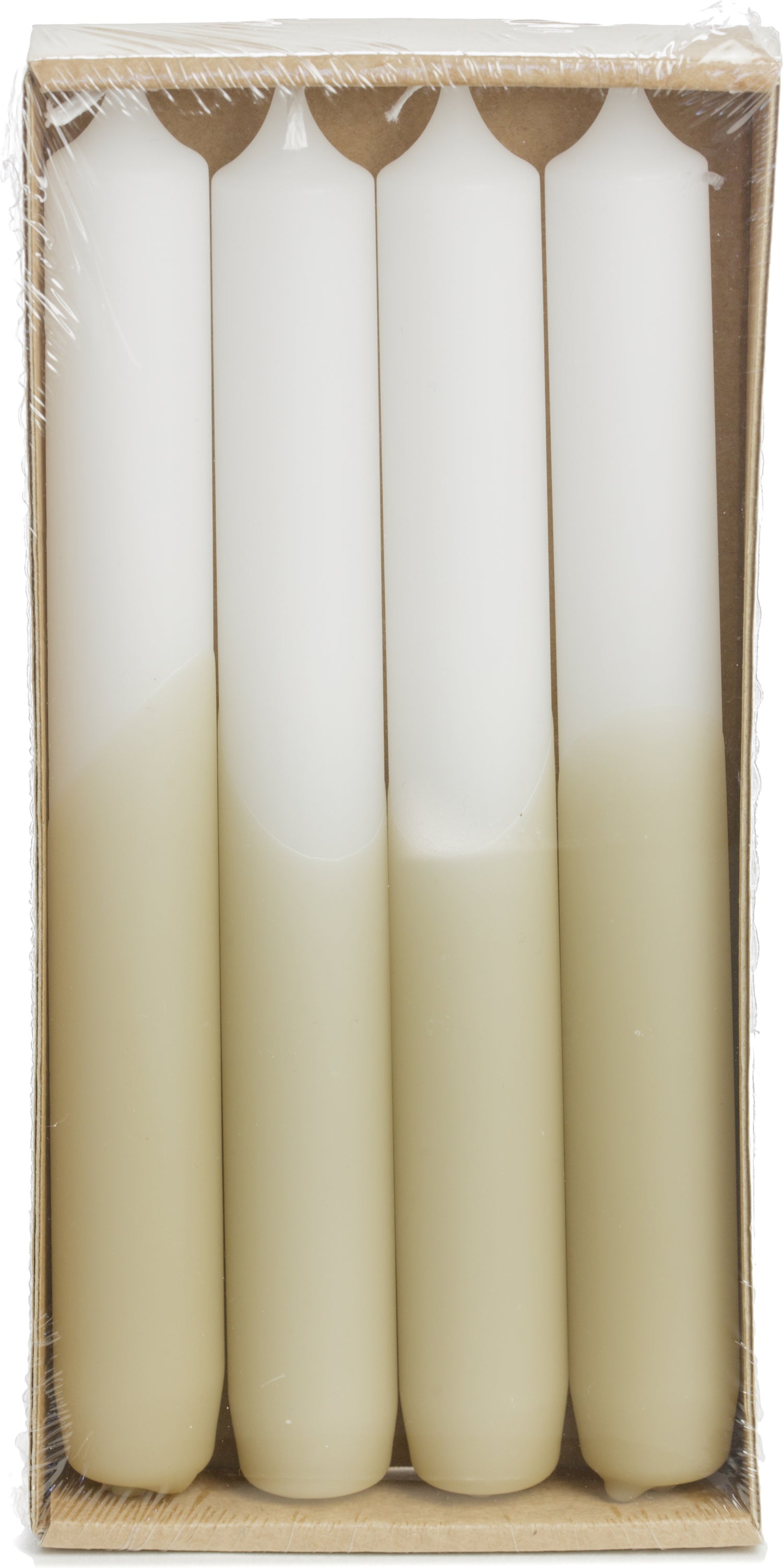 Rustik Lys dinerkaars Dip crème 8 uur 4 stuks
