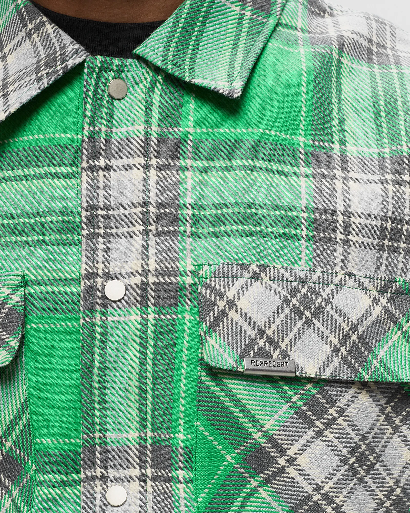Represent QUILTED FLANNEL SHIRT