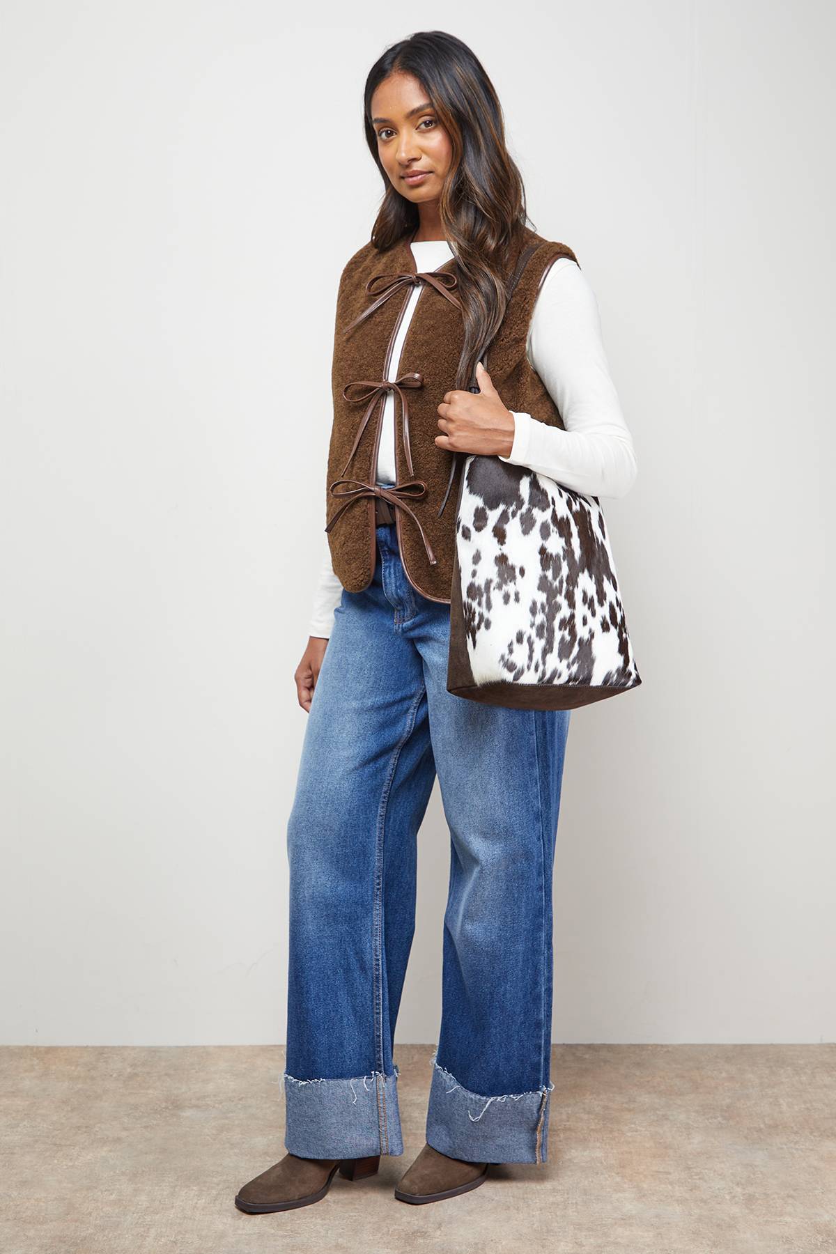 Oasis Gilet en synthétique avec Passepoil en synthétique