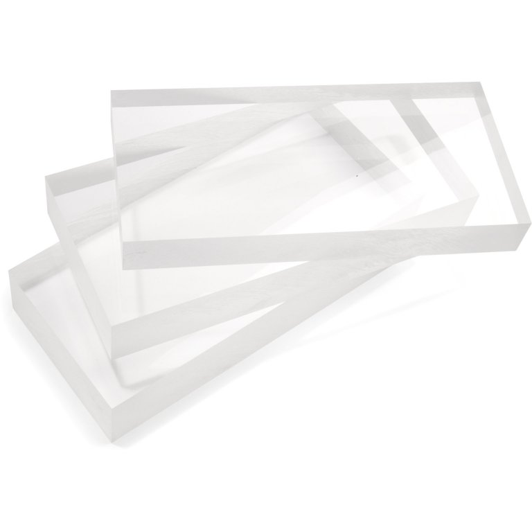 Acrylglas GS Blöcke, transparent, farblos (Zuschnitt möglich)