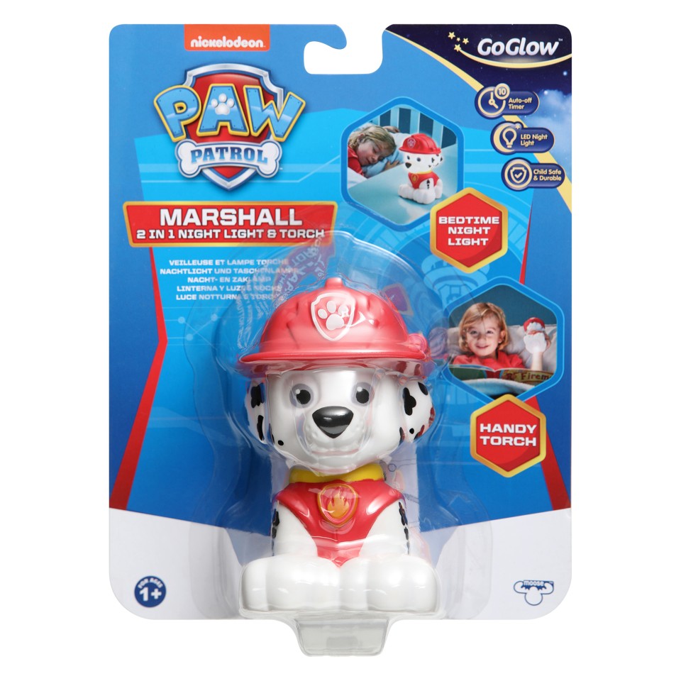 Paw Patrol, Marshall GoGlow Buddy Natlampe og lygte