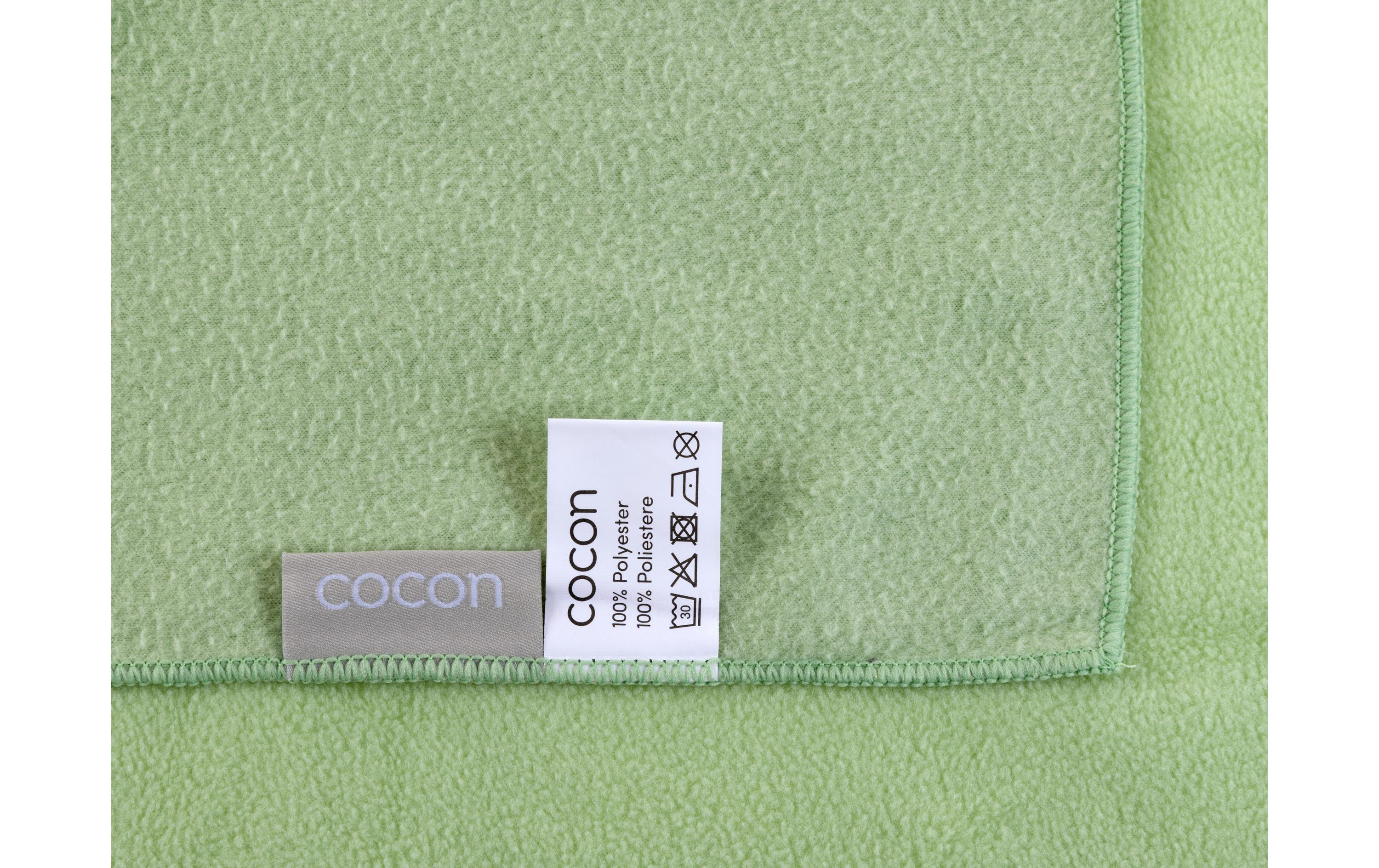 Decke Fleece Polar 150 x 210 cm, GrünFlauschige Fleecedecke