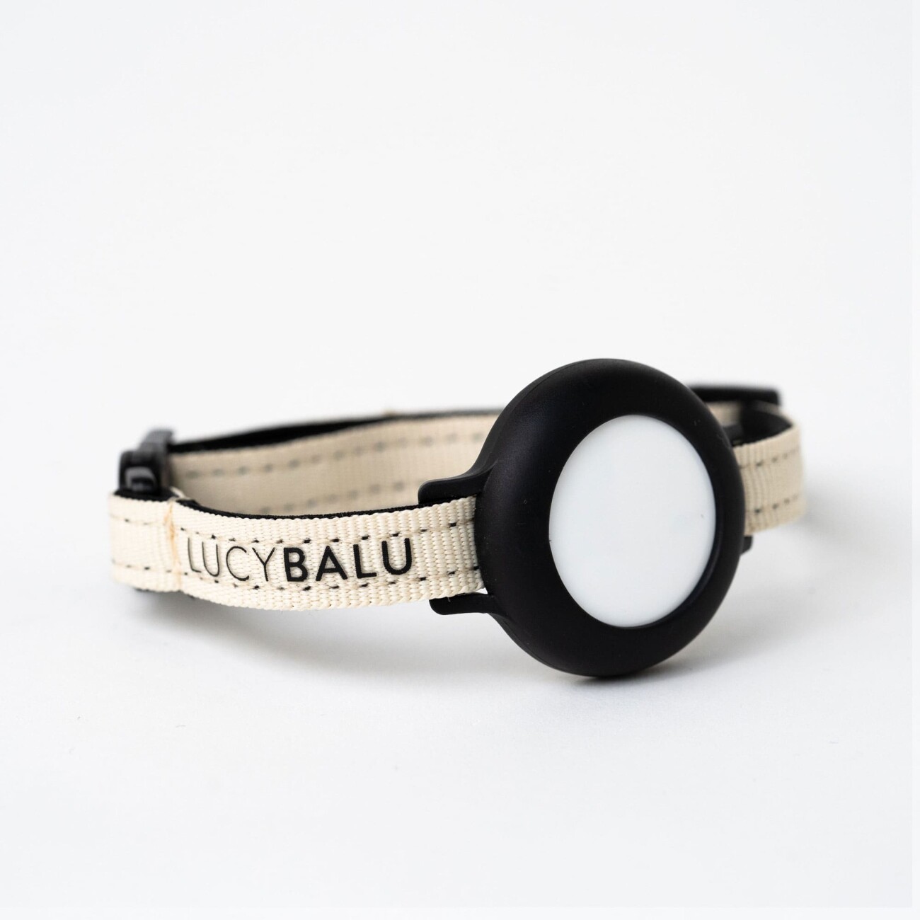 LucyBalu DORI AirTag Katzenhalsband (Nylon) anthrazit