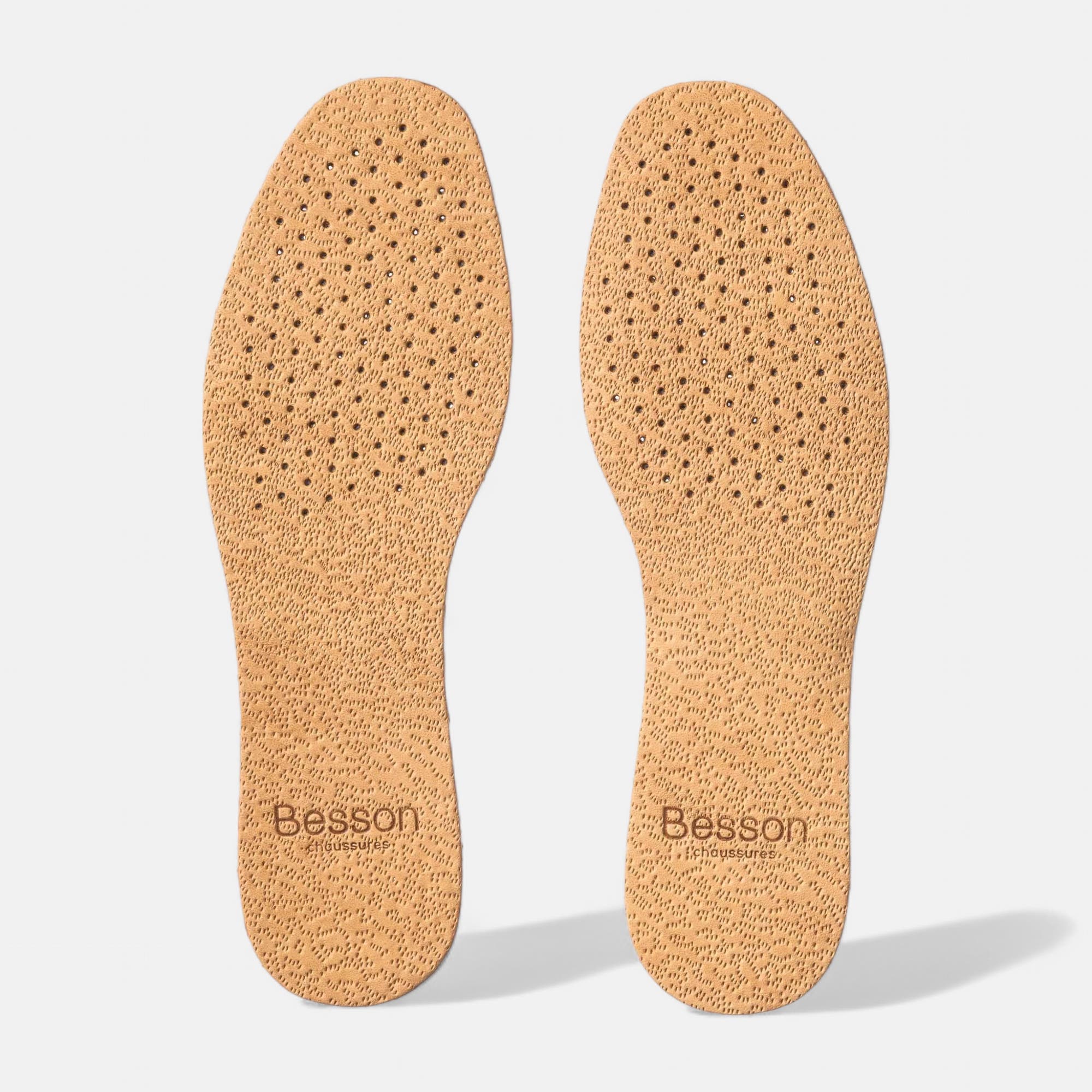 Semelles cuir charbon 39 40 sans coloris
