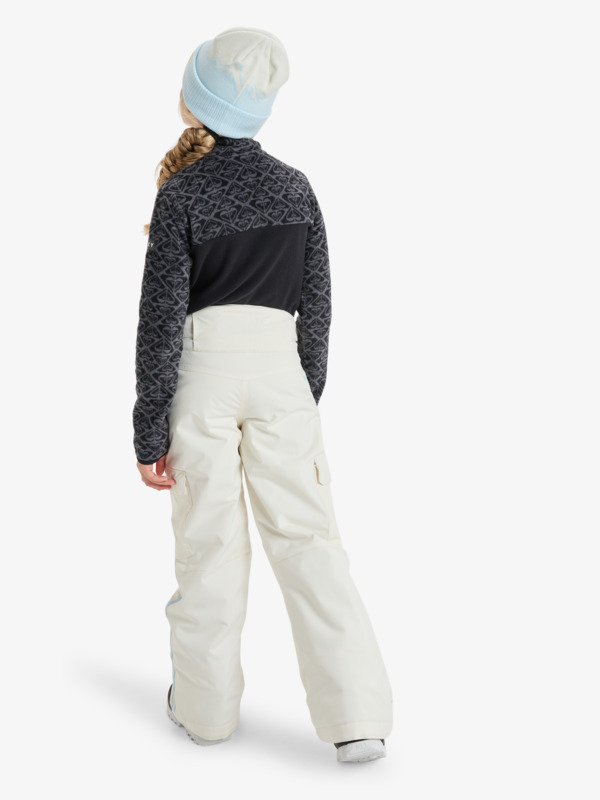 Banky Ice Girl Pantalon de snow technique Blanc Fille 8-16 ans