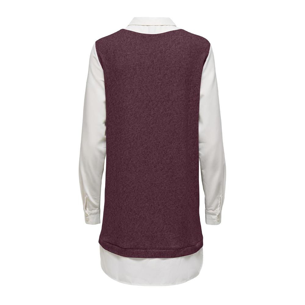 JDY Robe Rouge/Blanche Femme JDY Tonsy